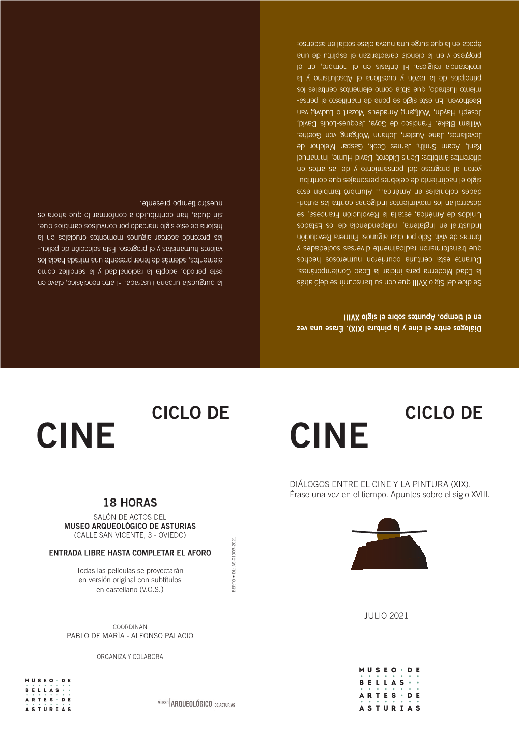 Folleto Ciclo Del Cine Descargar