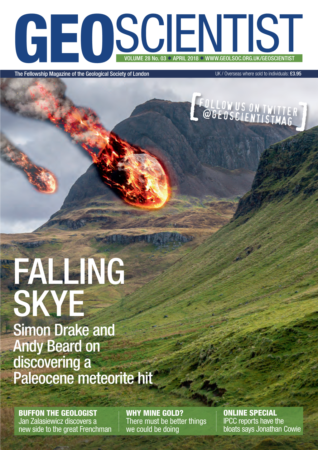 FALLING SKYE Simon Drake and Andy Beard on Discovering a Paleocene Meteorite Hit