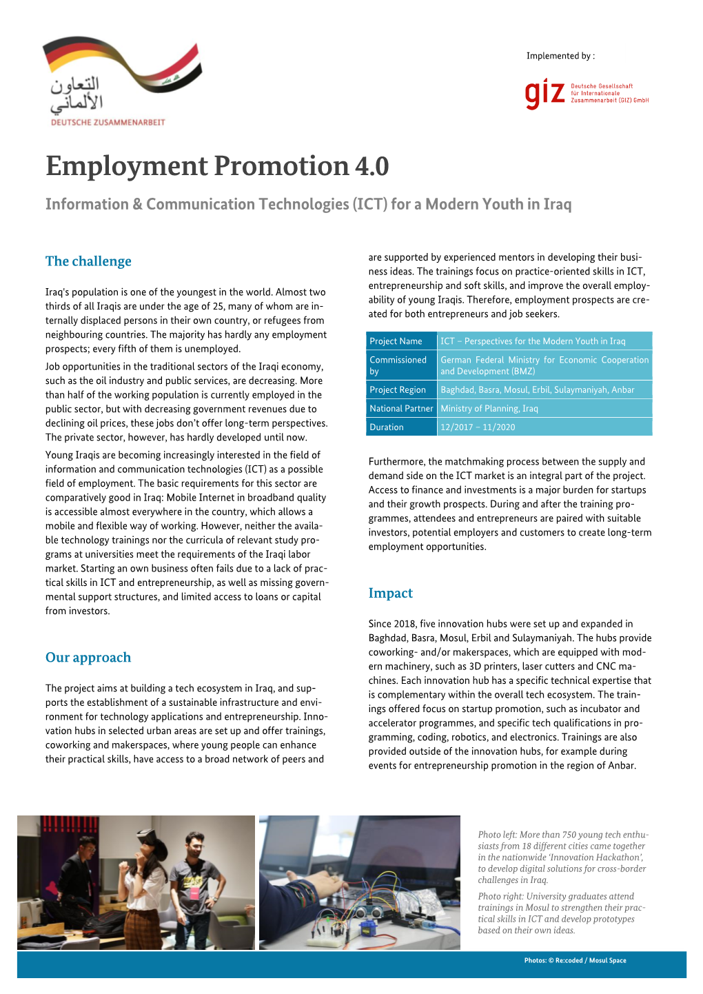 Employment Promotion 4.0