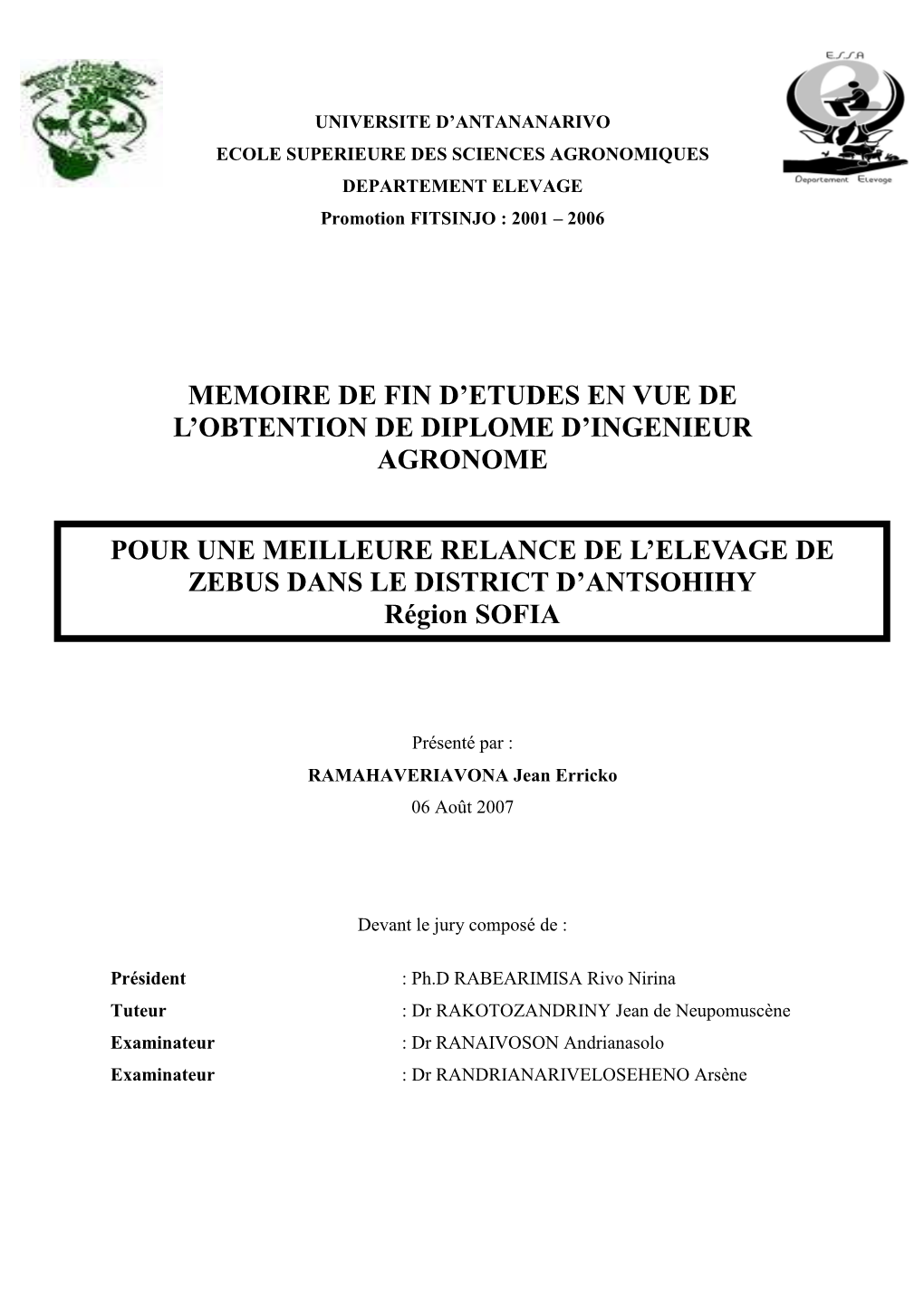 Memoire De Fin D'etudes Erricko VERSION Finaledoc