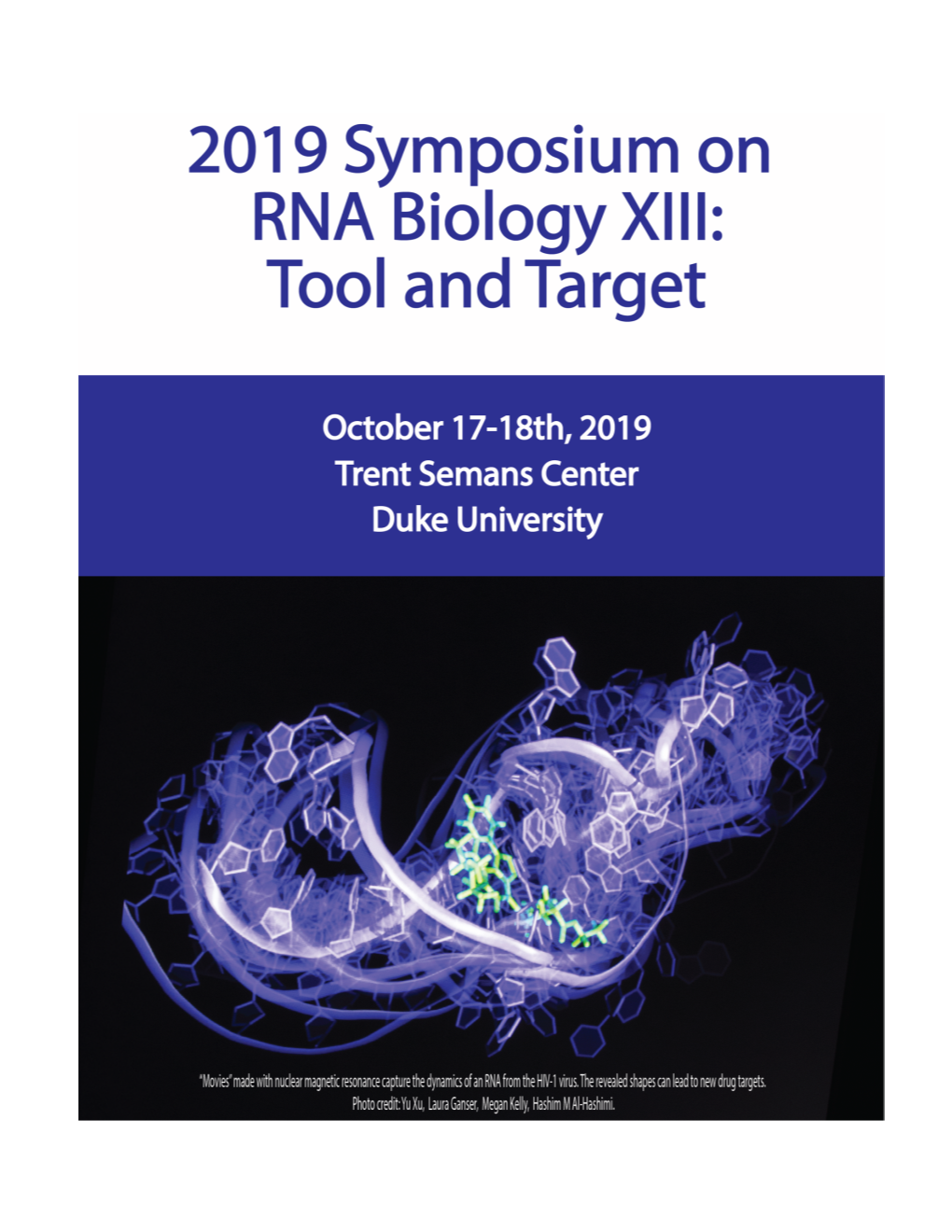 NC RNA Symposium 2019 Fin
