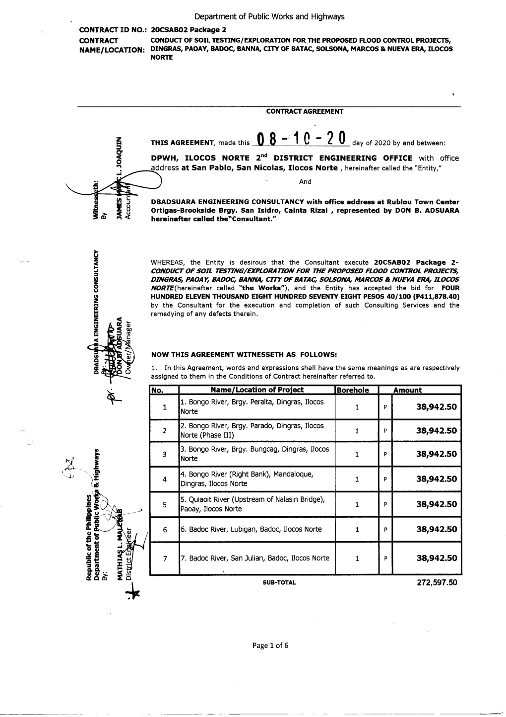 冒 苦二塁器辛苦霊聖0詫言。○○ 「 __Ladd「Ess at San Pabio, San Nicolas,賞iocos No巾e , Hereinaftercailed The“Entity,“ 、、 轟毒手at San Pab’O′ San N’:Las”To: S〇年〕写