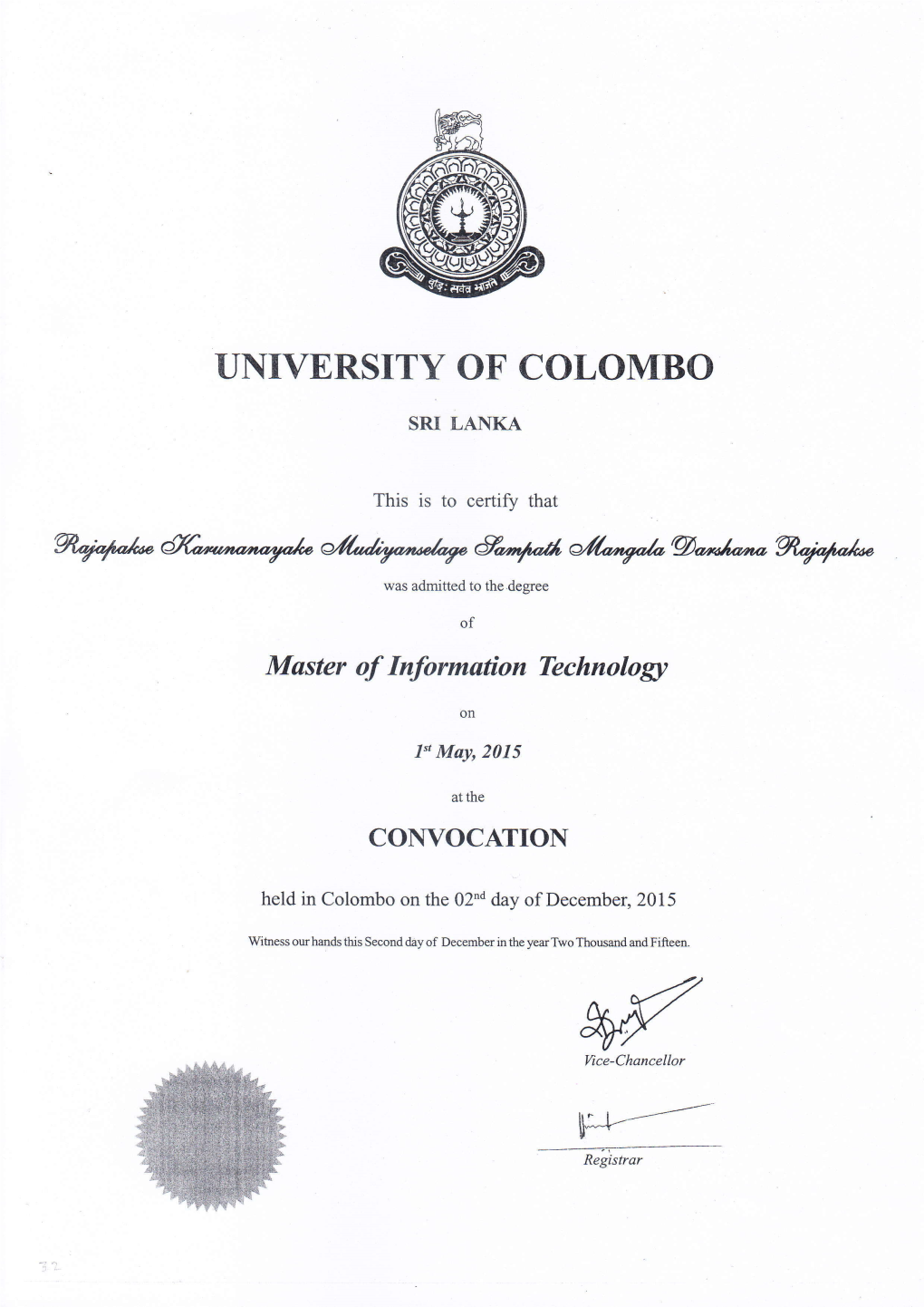 University of Colombo