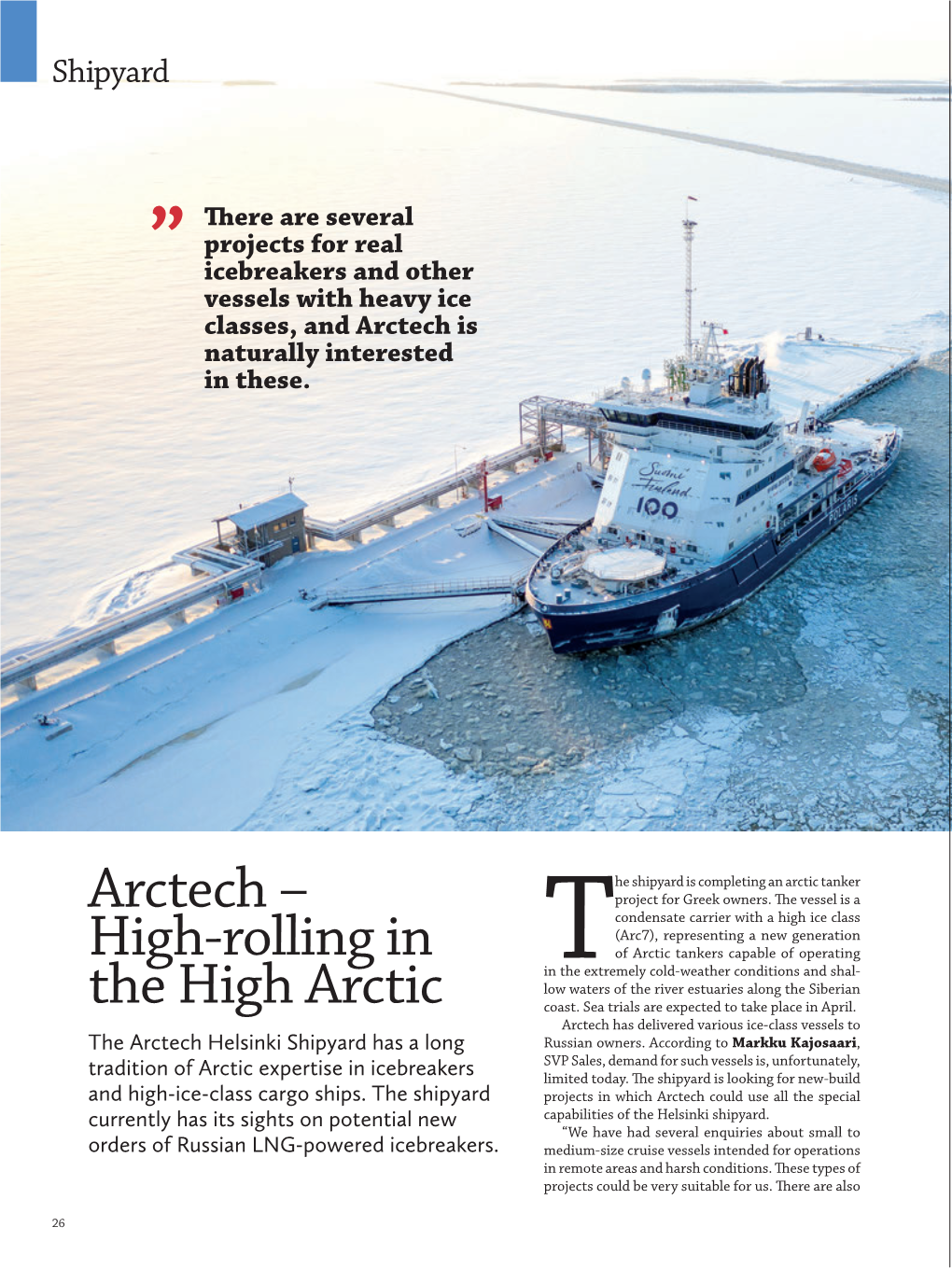 Arctech – High-Rolling in the High Arctic