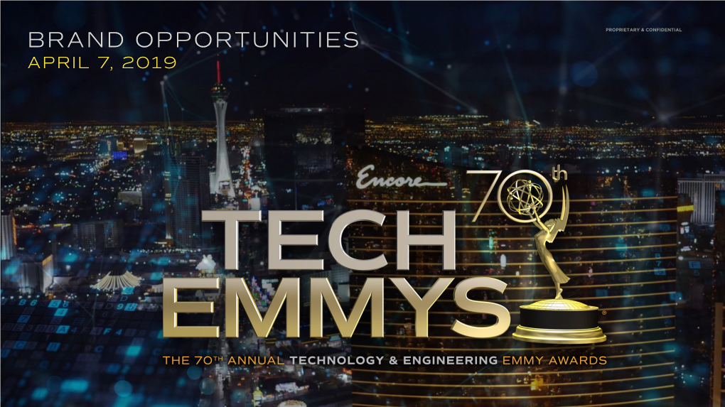 70Th Annual Tech & Engineering Brand Opportunities