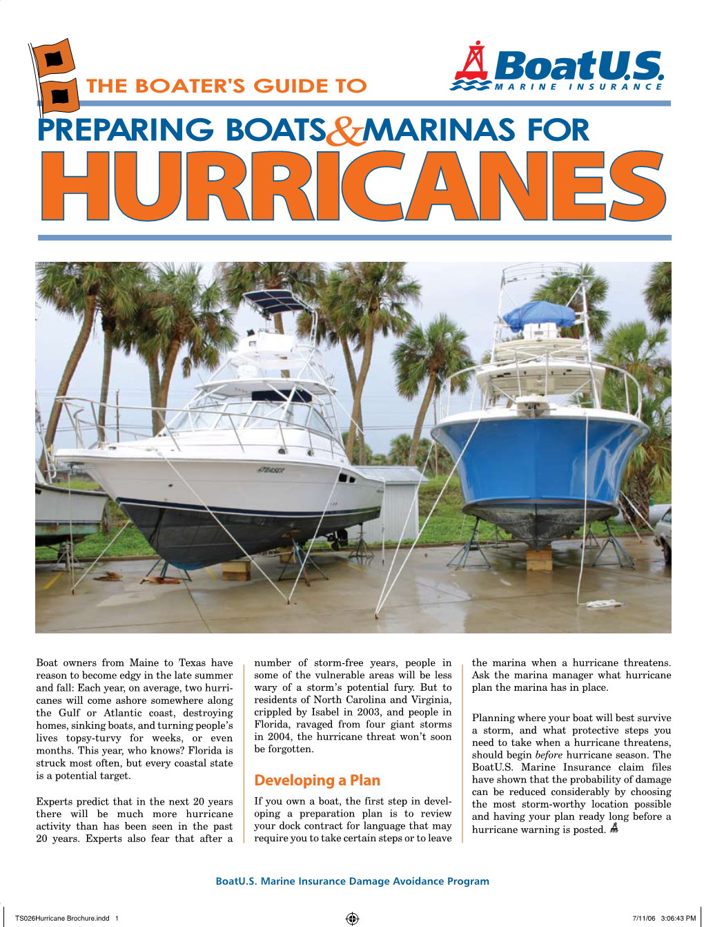 Preparing Boats, Marinas for Hurricanes