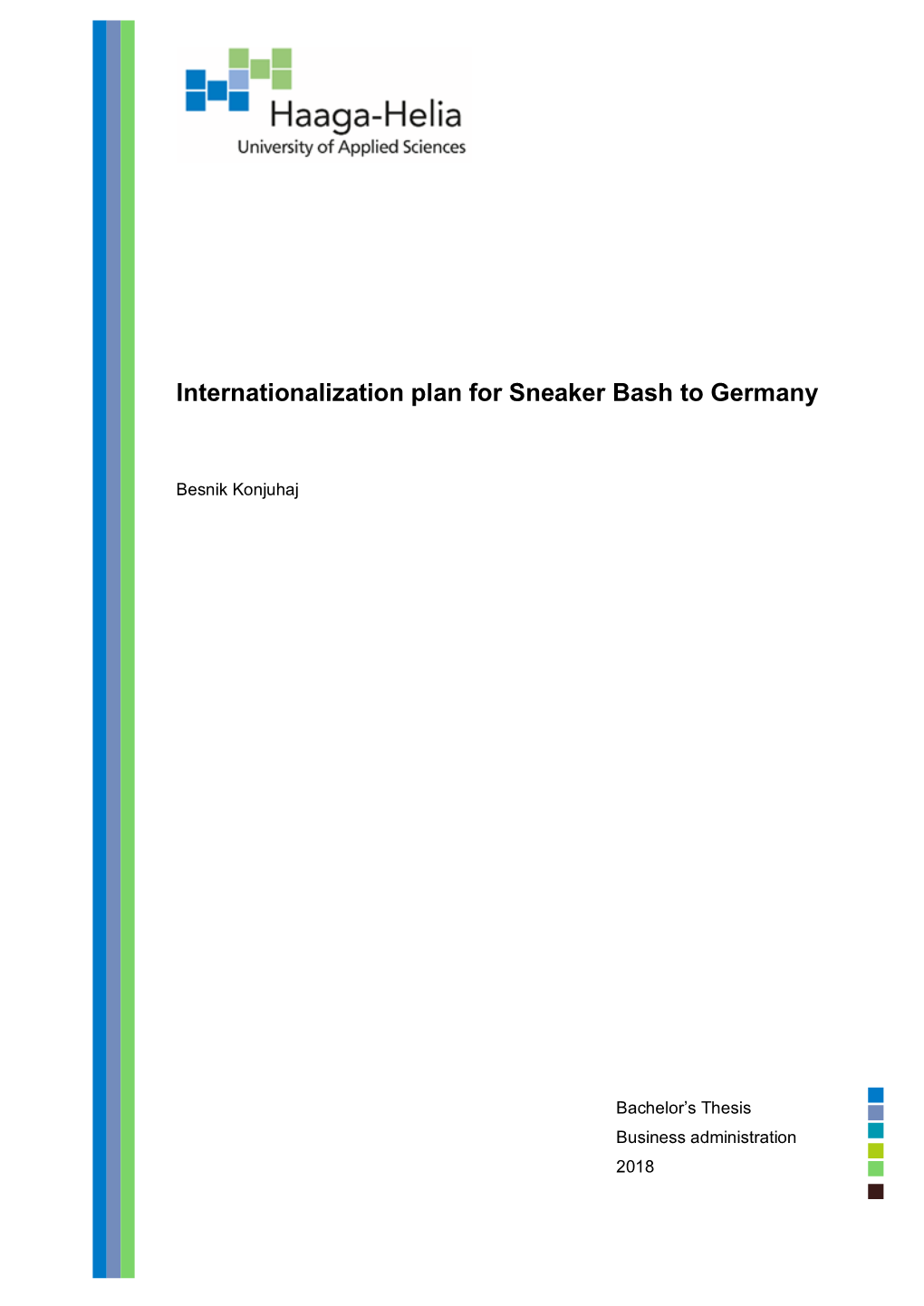 Internationalization Plan for Sneaker Bash to Germany