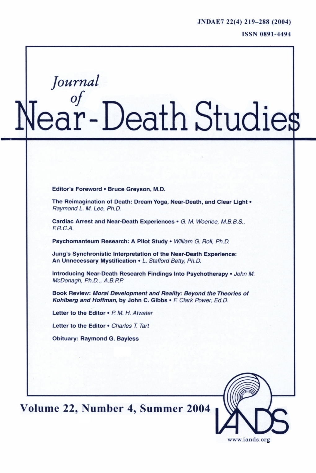 Near-Death Studies