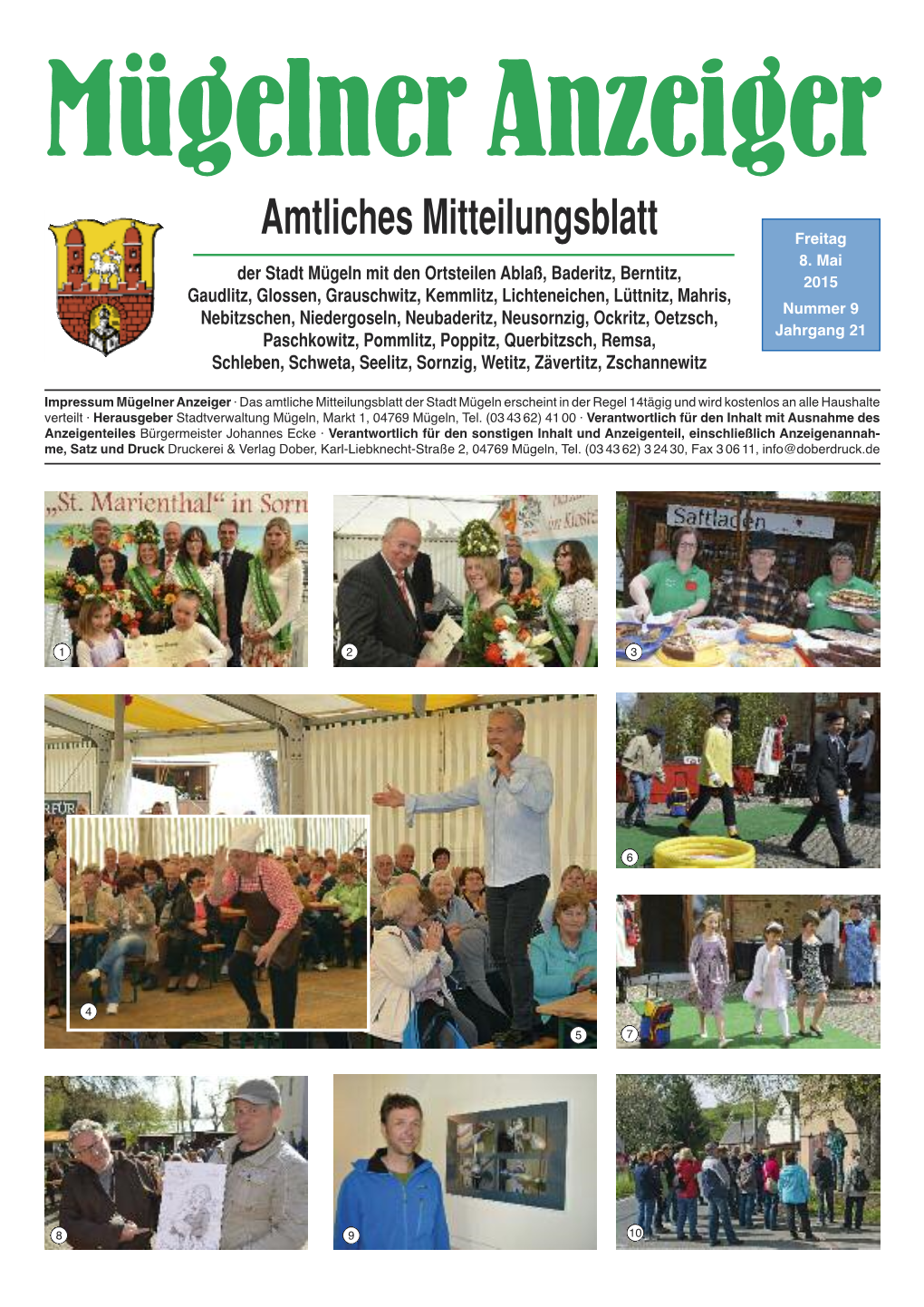 Amtliches Mitteilungsblatt