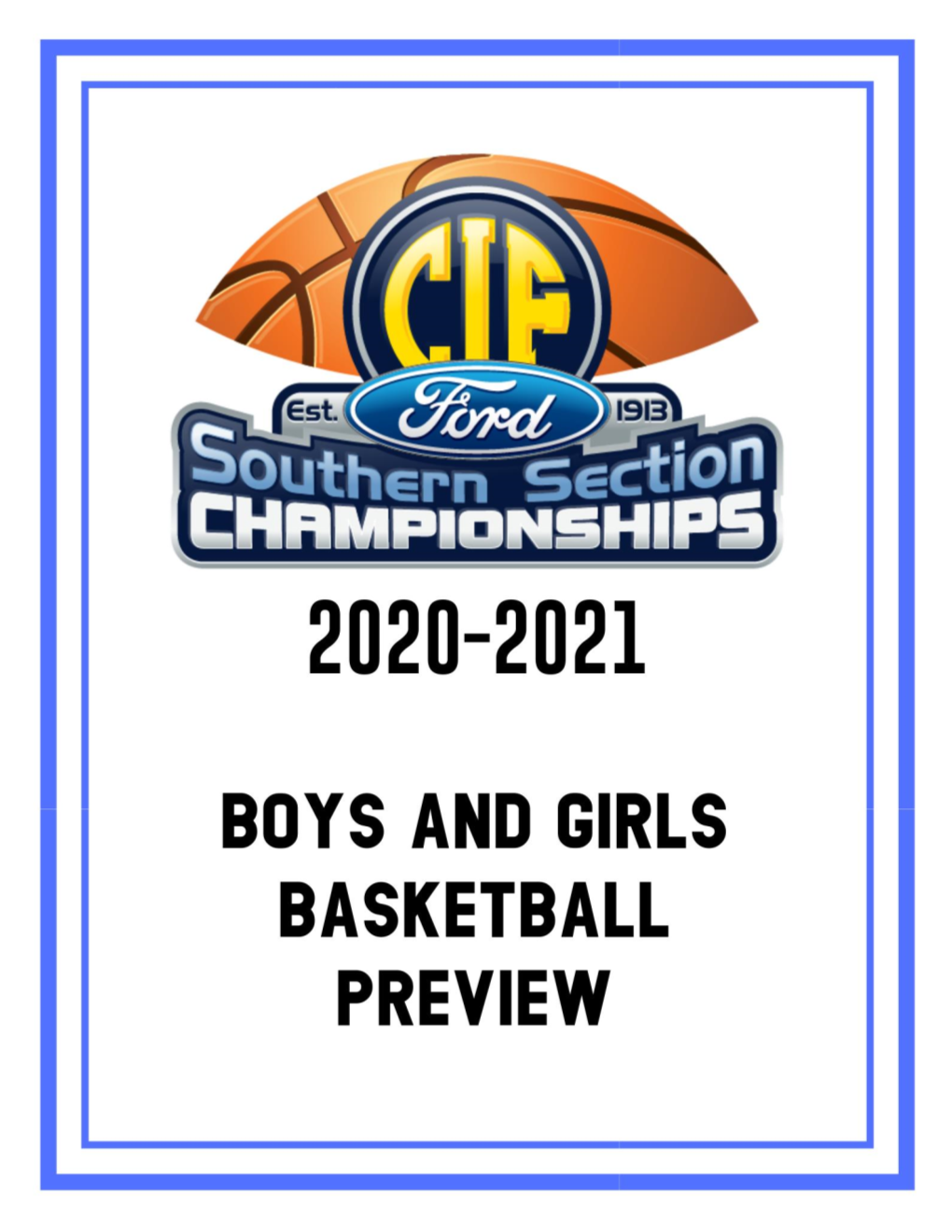 Table of Contents – Basketball 2020-2021