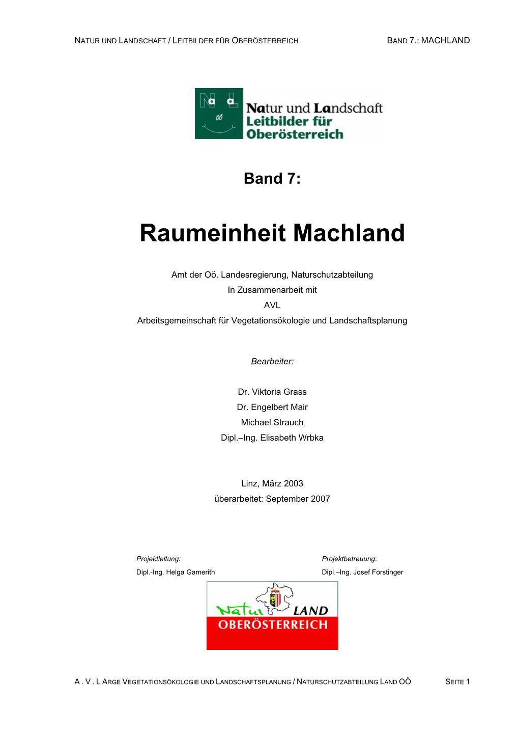 Raumeinheit Machland