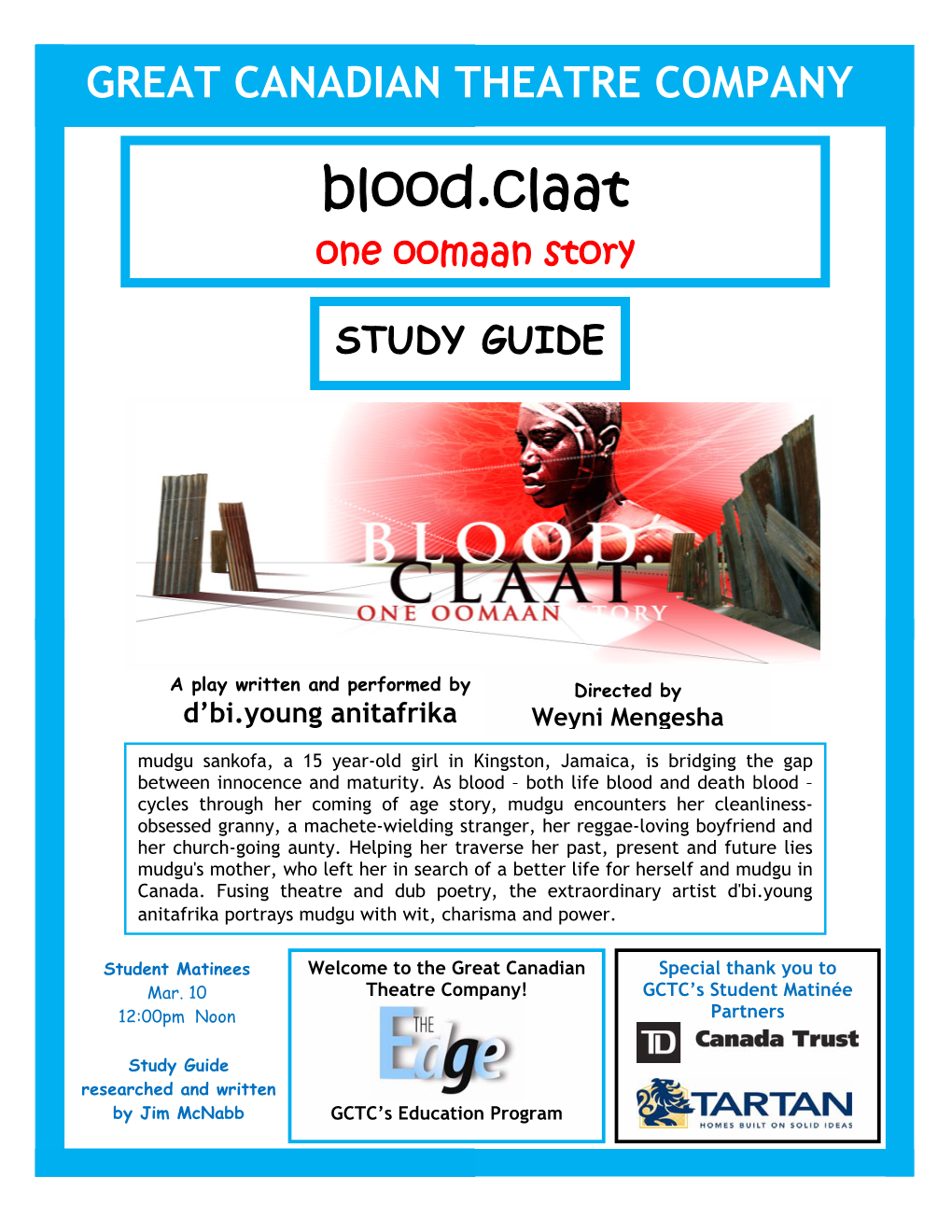 Blood.Claat One Oomaan Story
