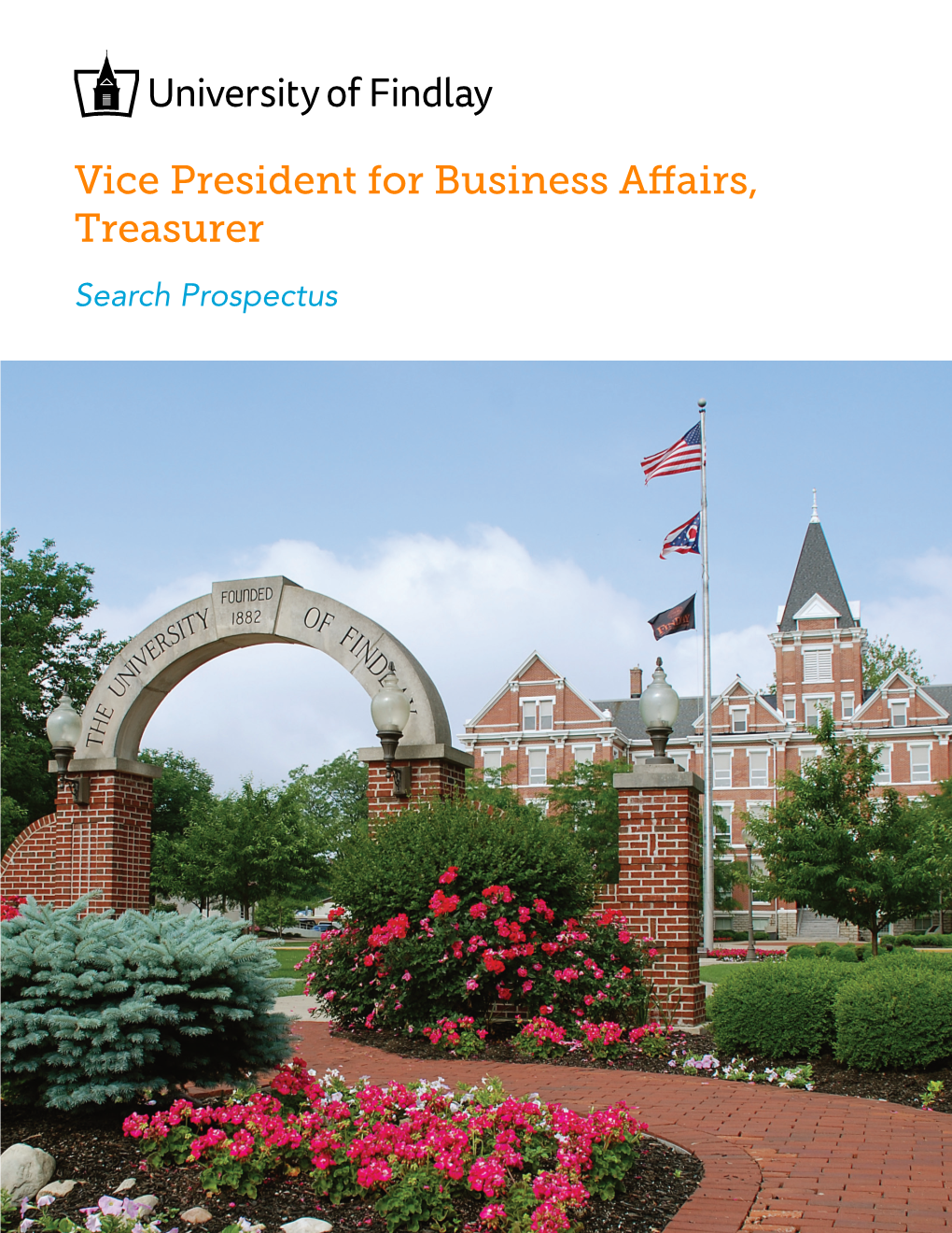 Vice President for Business Affairs, Treasurer Search Prospectus
