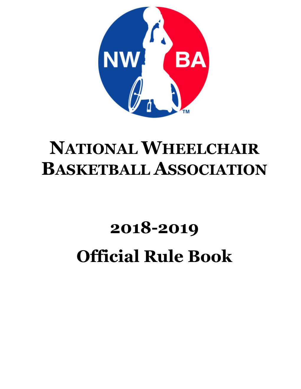 2018-2019 Official Rule Book