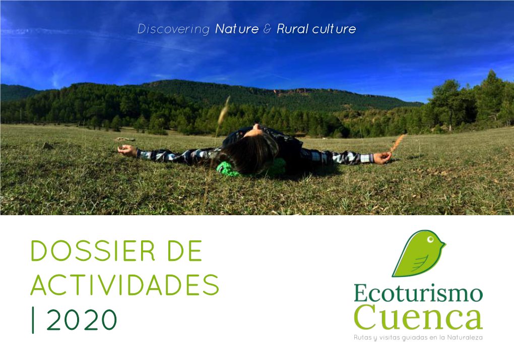 Dossier De Rutas Y Actividades De Ecoturismo Cuenca