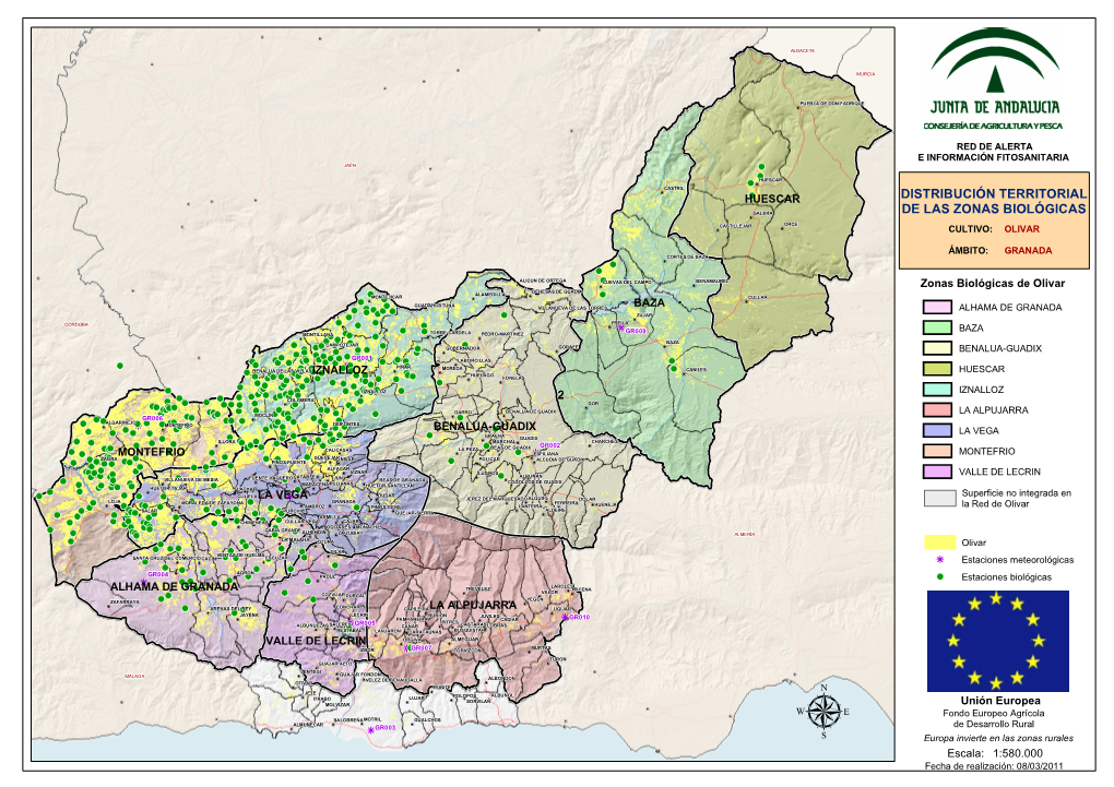 Distribución Territorial De Las Zonas Biológicas