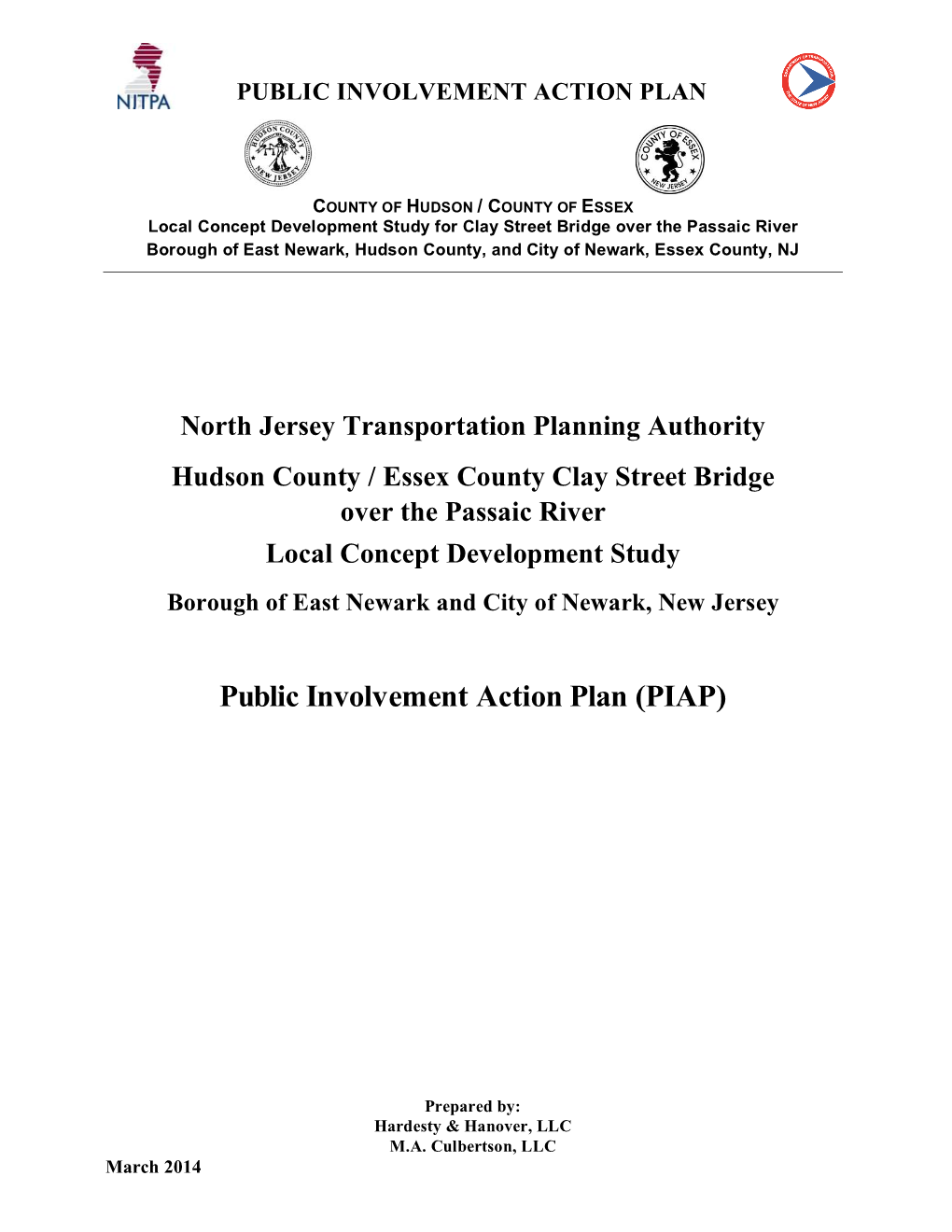 Public Involvement Action Plan (PIAP)