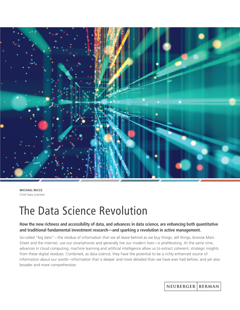 The Data Science Revolution