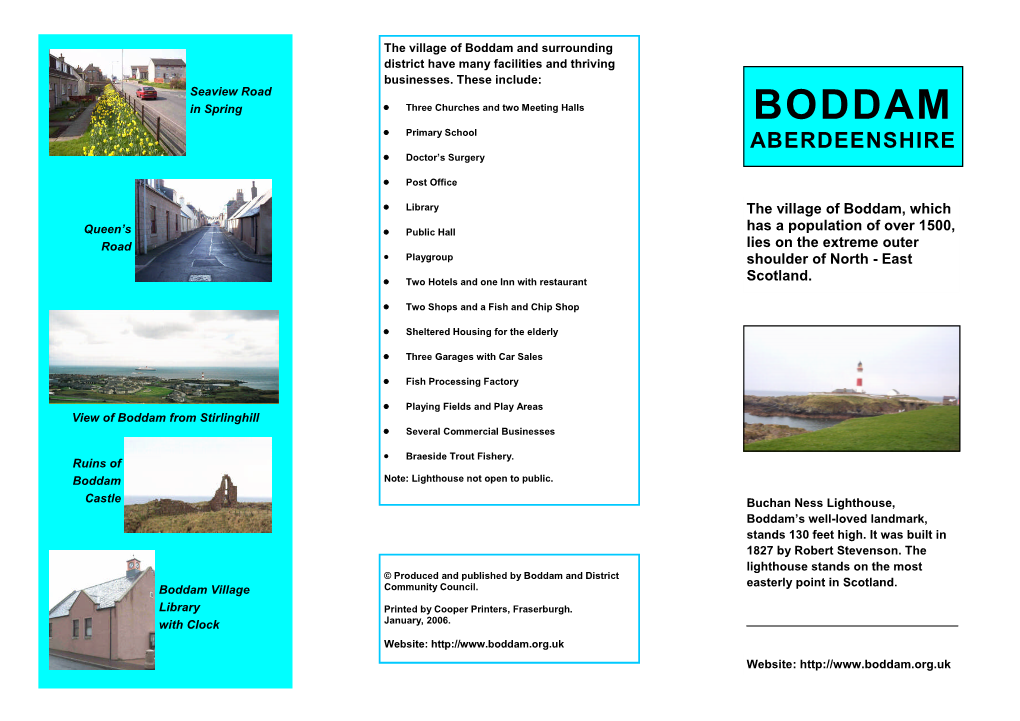 Boddam Aberdeenshire