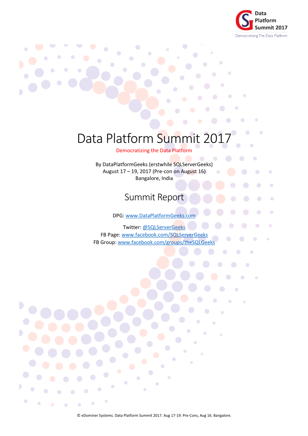 Data Platform Summit 2017 Democratizing the Data Platform