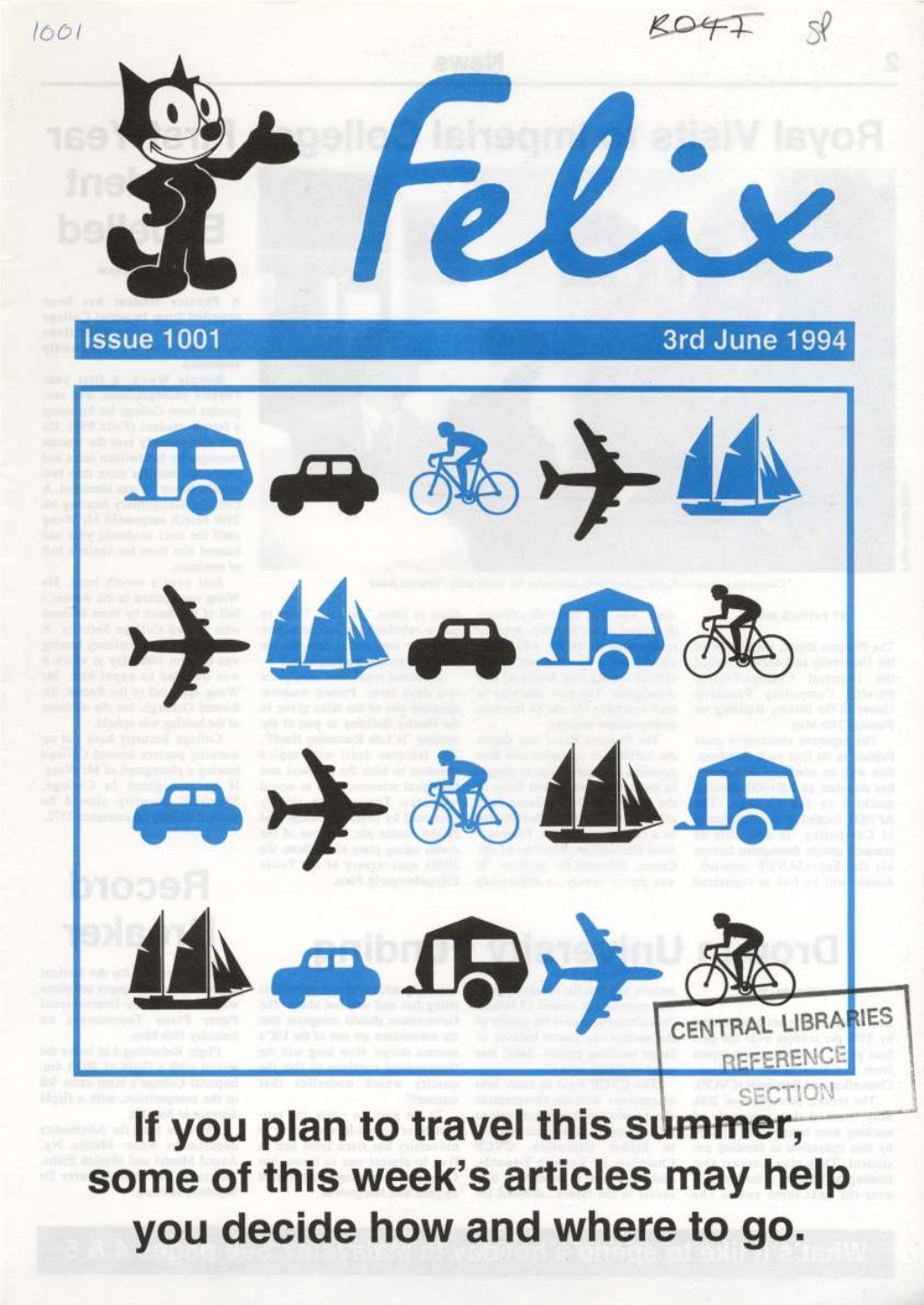 Felix Issue 0985, 1994