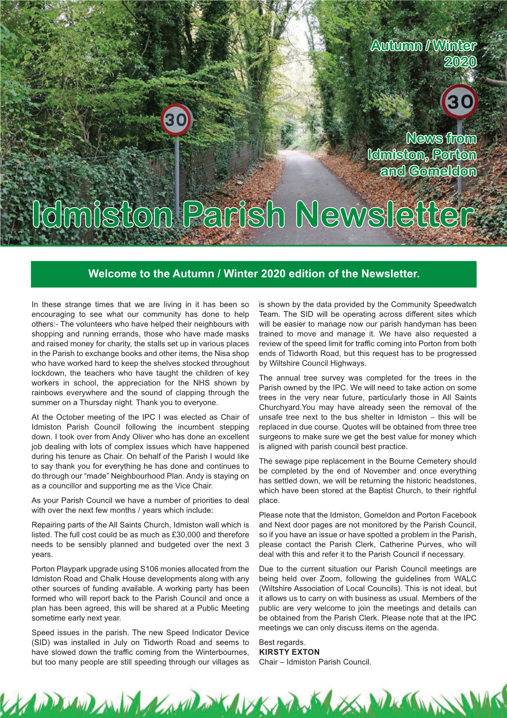 Idmiston Parish Newsletter