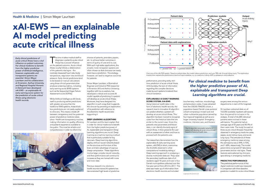 Xai-EWS — an Explainable AI Model Predicting Acute Critical Illness