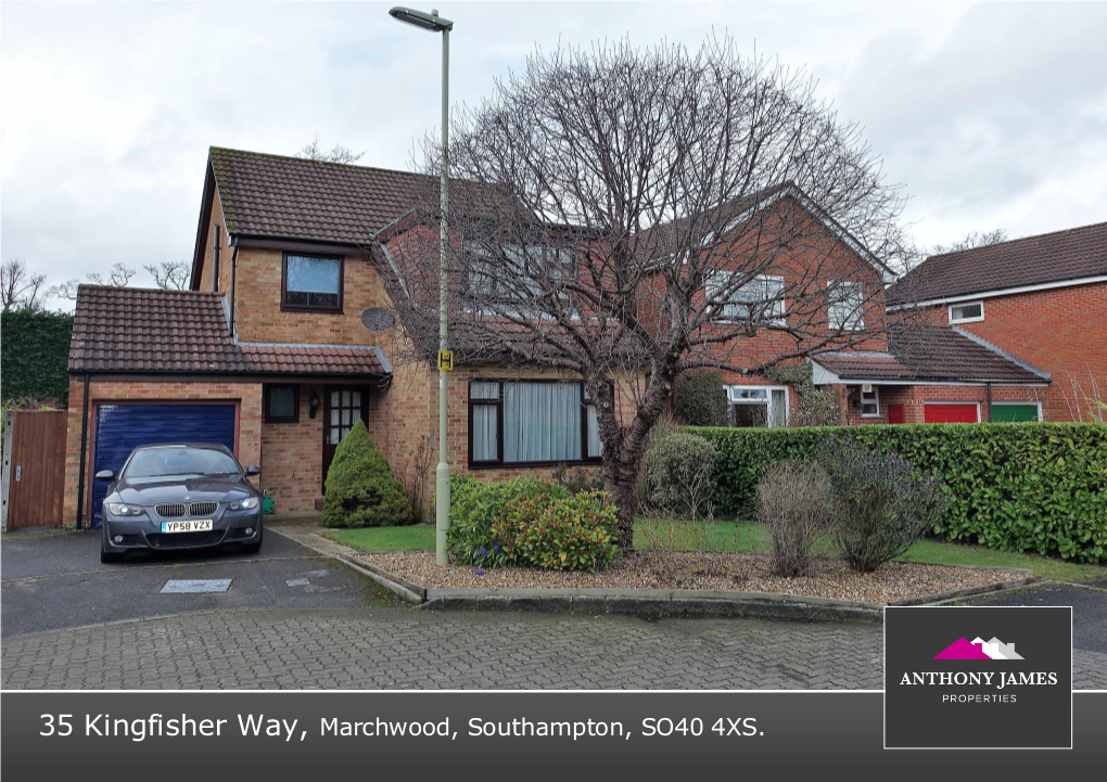 35 Kingfisher Way, Marchwood, Southampton, SO40 4XS. 35 Kingfisher Way Marchwood Southampton SO40 4XS