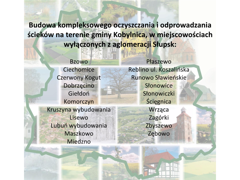 Wykaz Miejscowości Przewidzianych Do