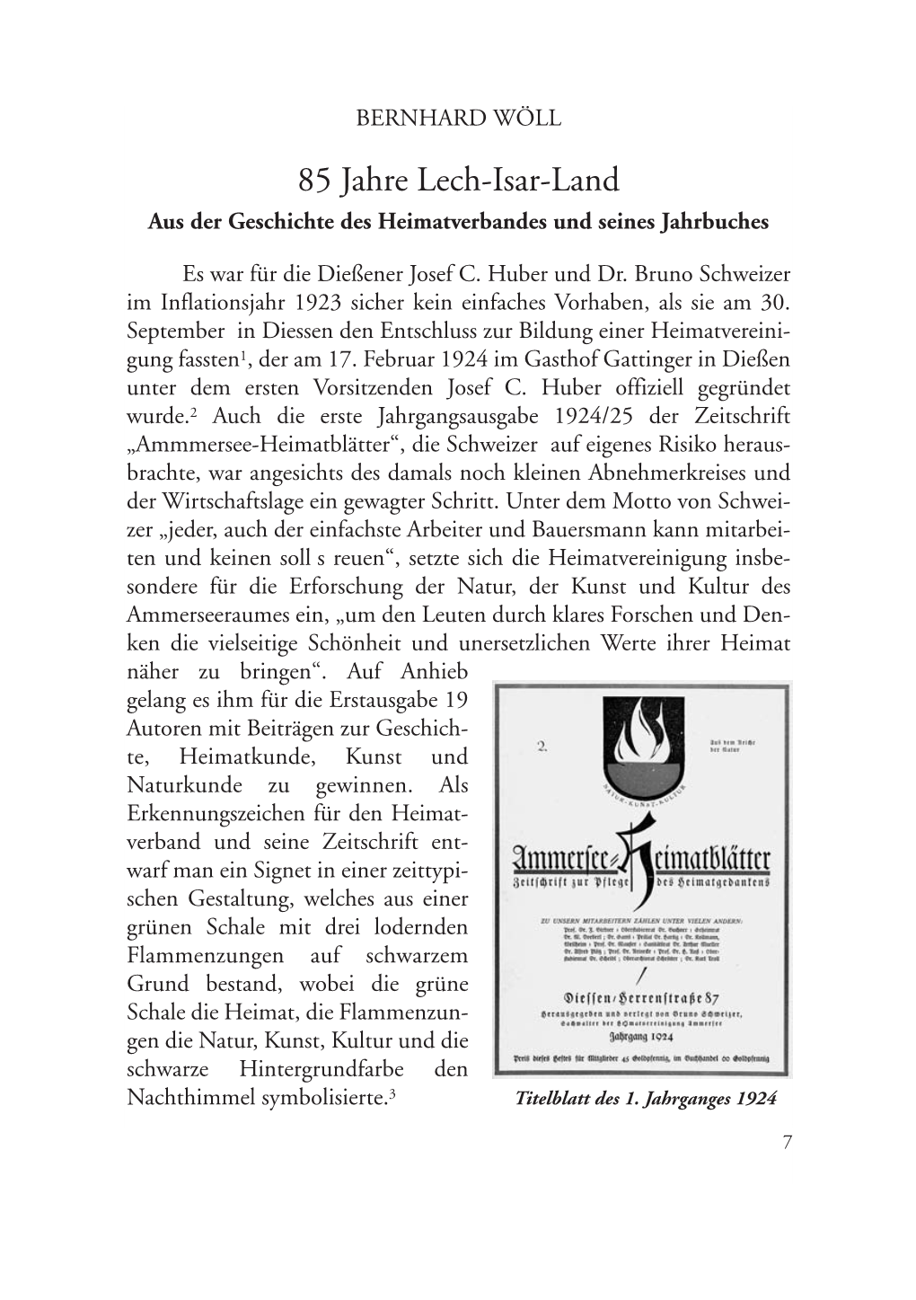 85 Jahre Lech-Isar-Land Aus Der Geschichte Des Heimatverbandes Und Seines Jahrbuches