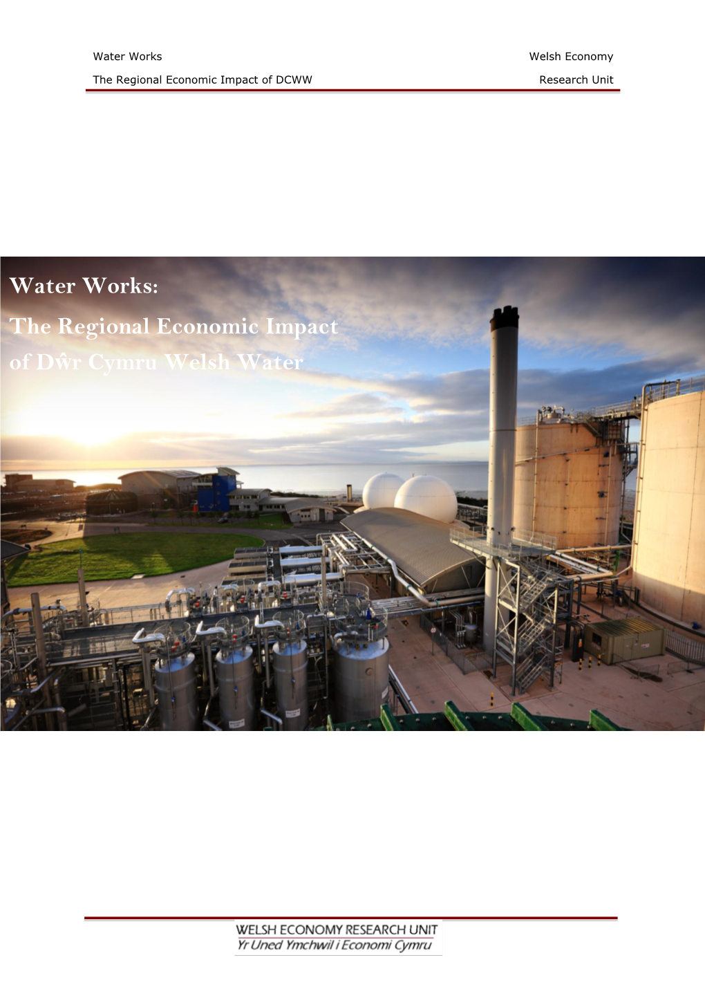 Water Works: the Regional Economic Impact of Dŵr Cymru Welsh Water