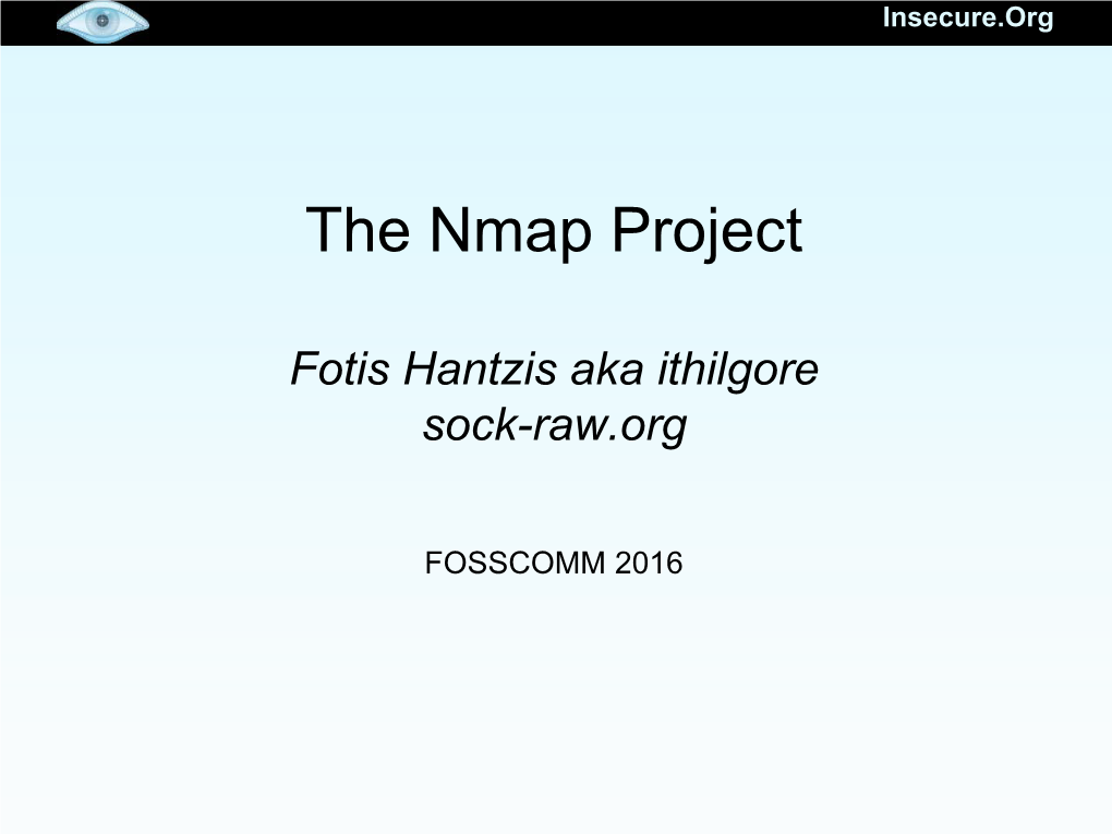 The Nmap Project