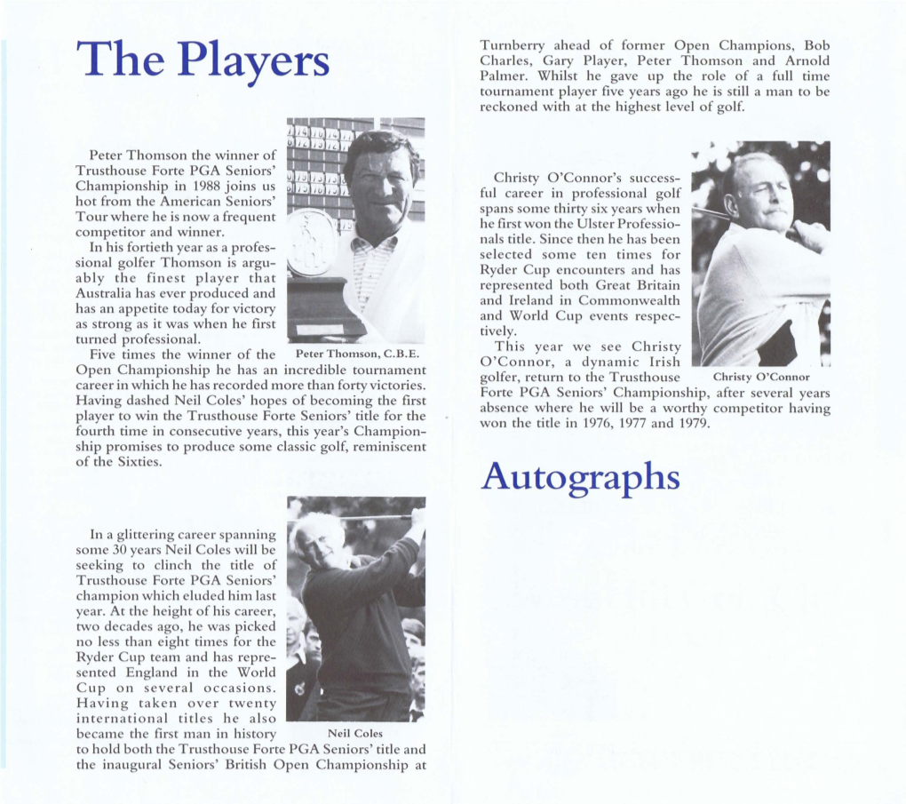 The Players Palmer