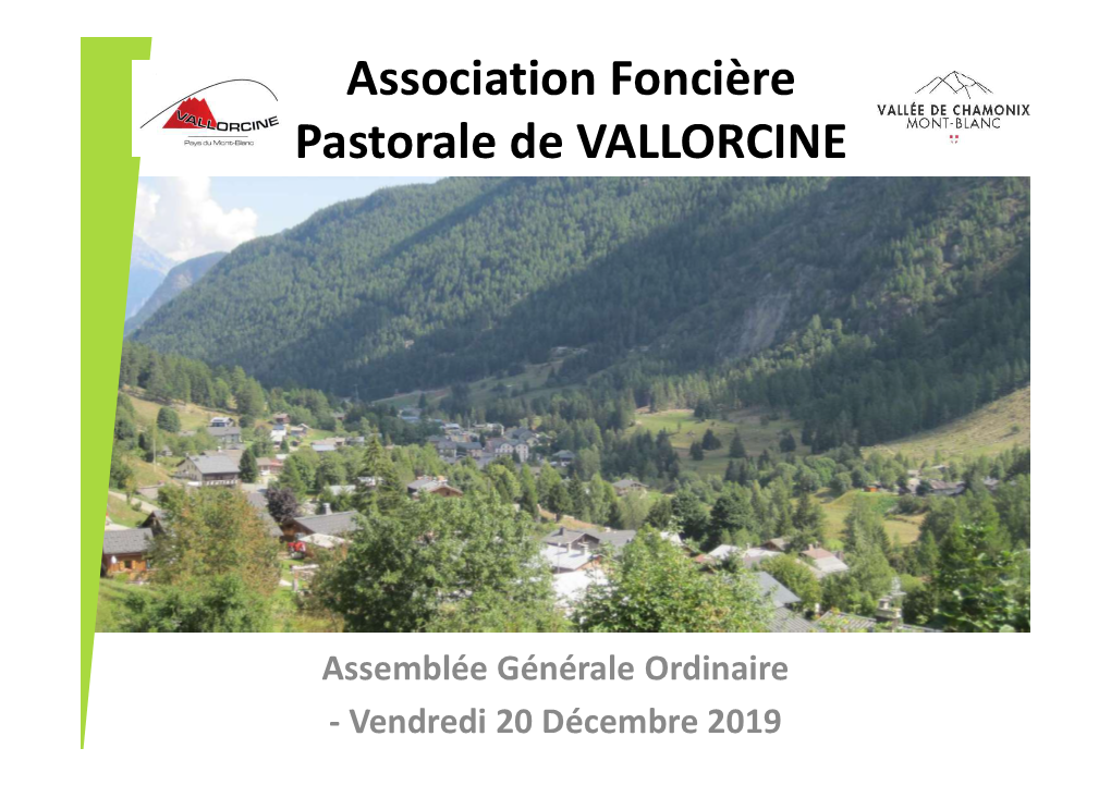 Association Foncière Pastorale De VALLORCINE