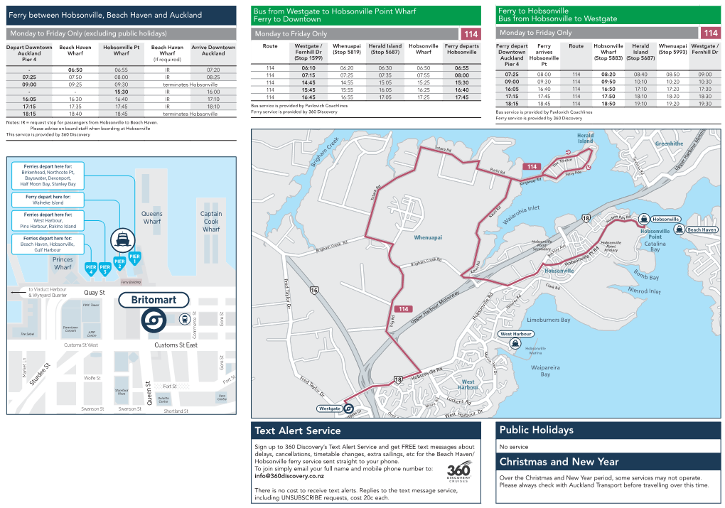 Hobsonville Point to Westgate Via Whenuapai And