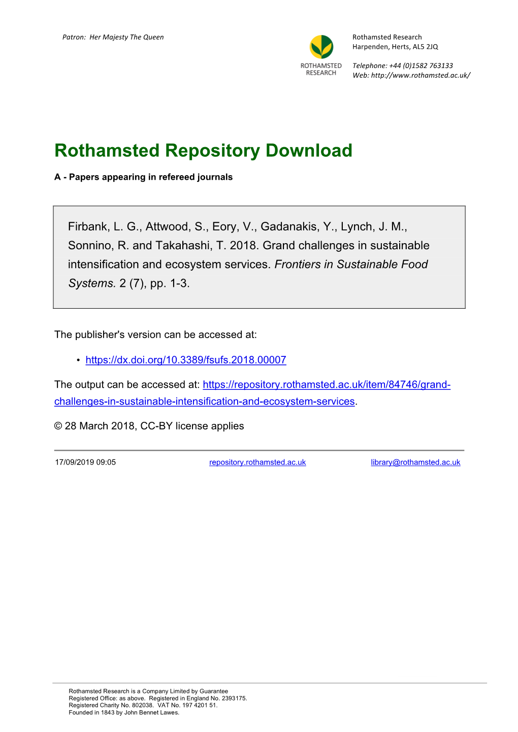 Rothamsted Repository Download