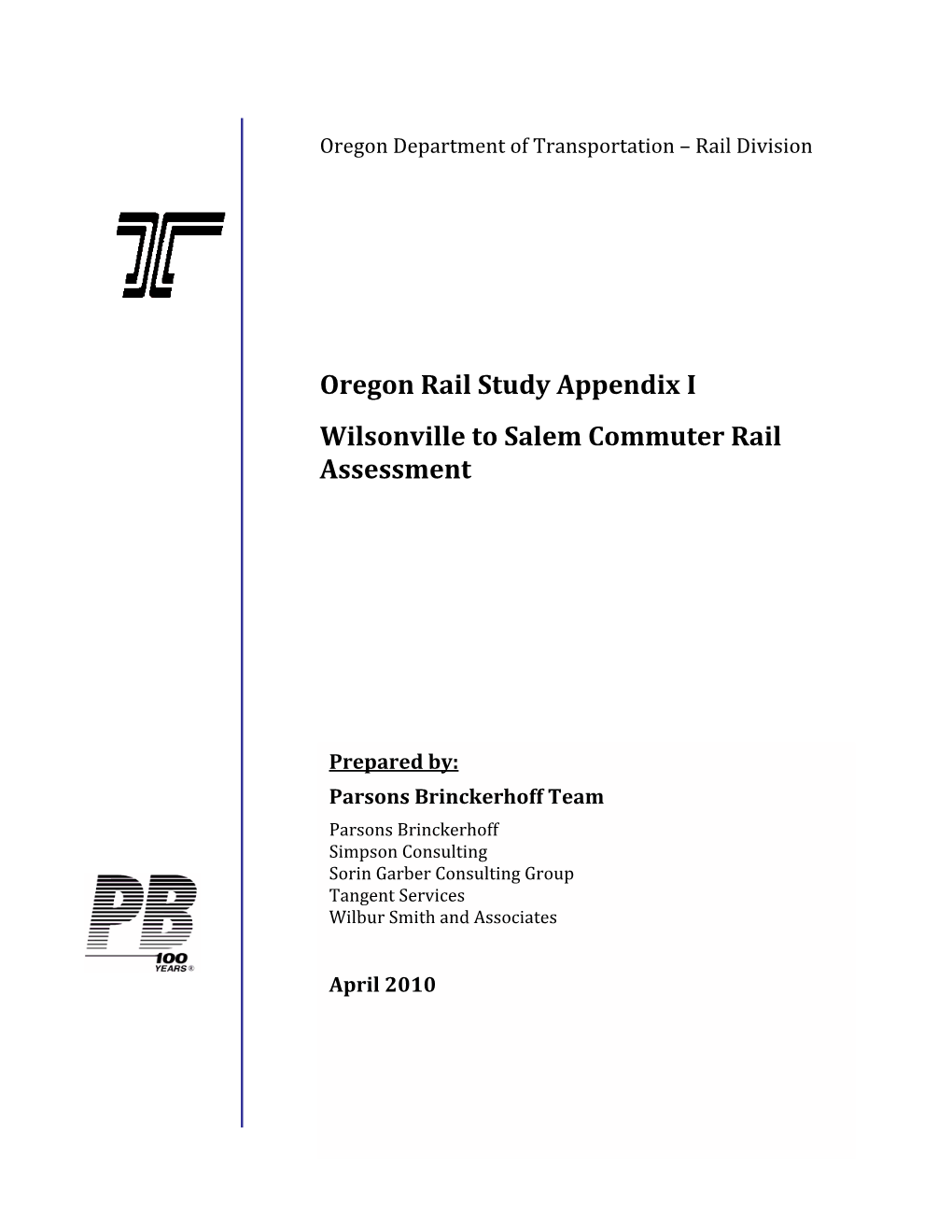 WSK Commuter Rail Study