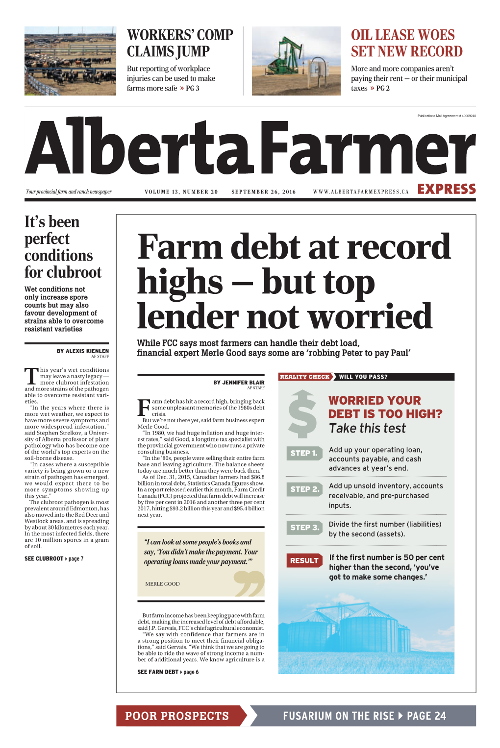 Farm Debt at Record Highs