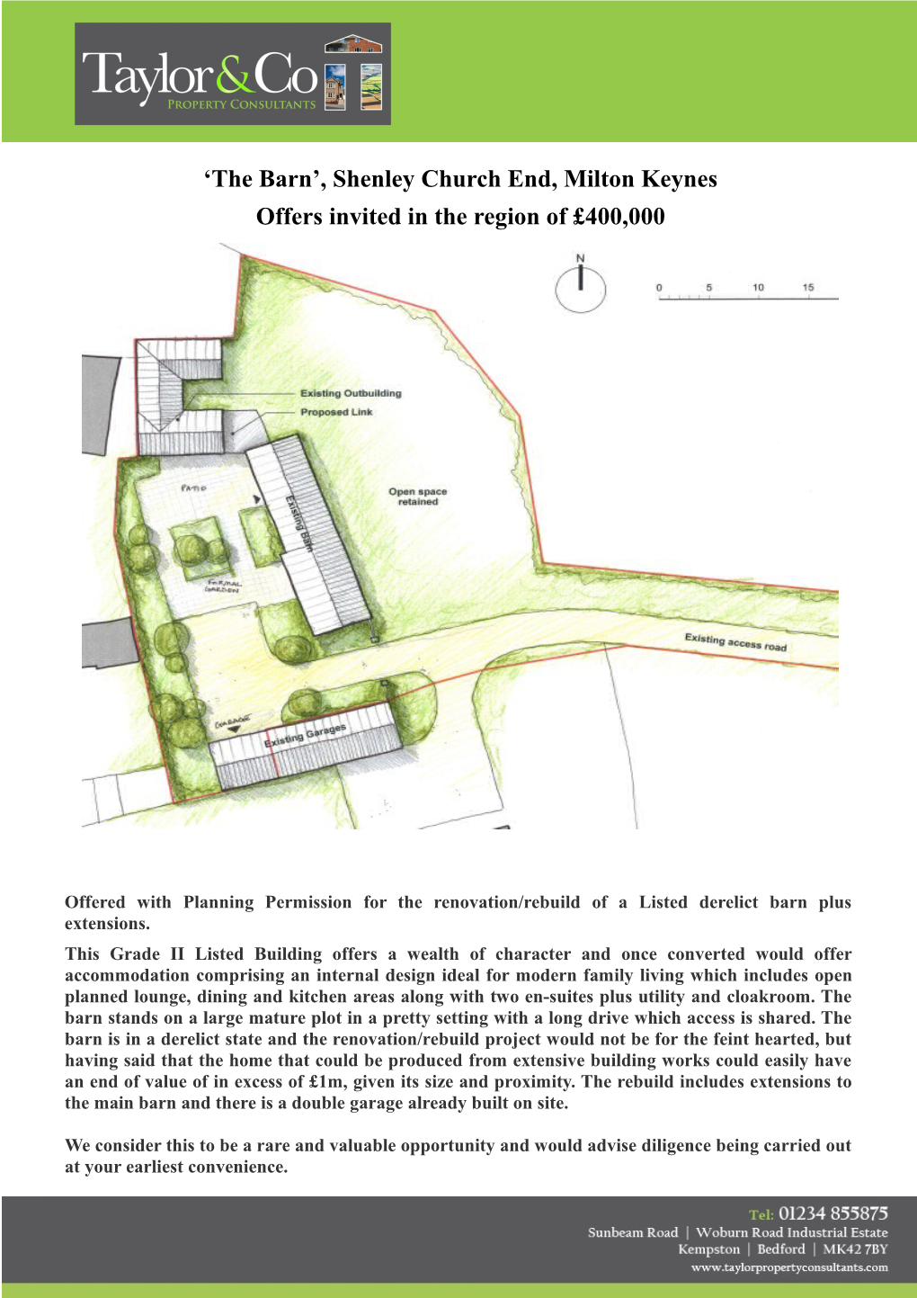 'The Barn', Shenley Church End, Milton Keynes Offers Invited in The