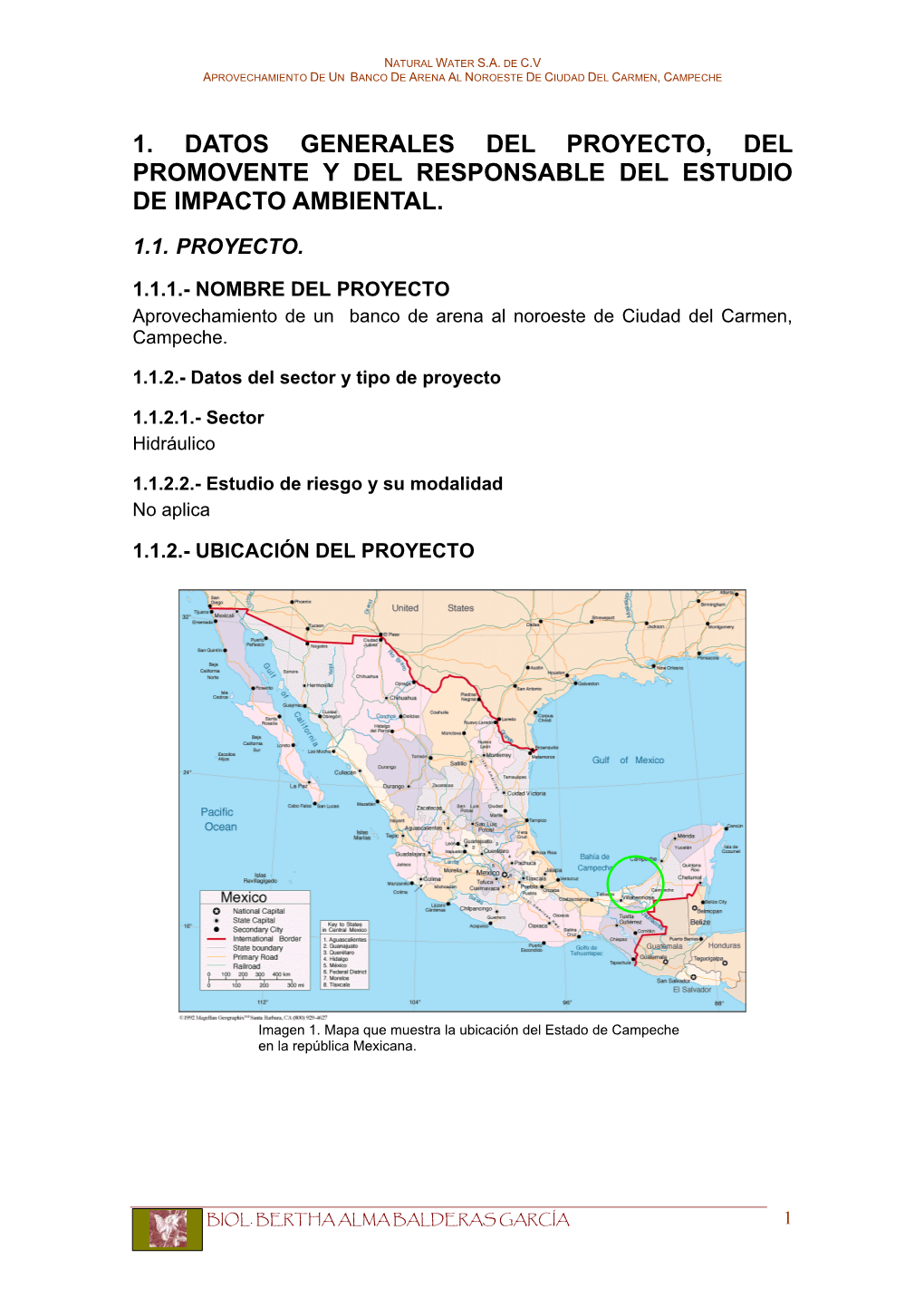 Aprovechamiento De Un Banco De Arena Al Noroeste De Ciudad Del Carmen, Campeche