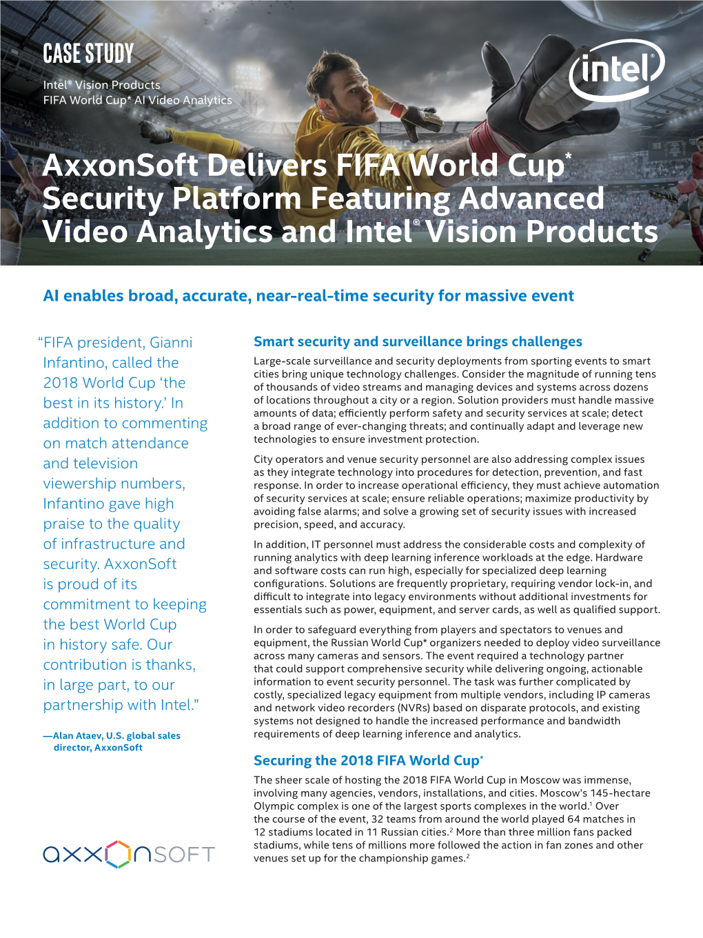 Securing the FIFA World Cup Case Study