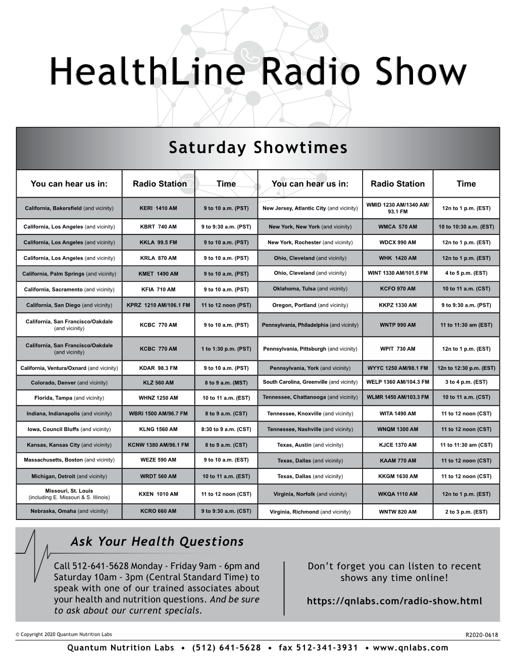 Healthline Radio Show