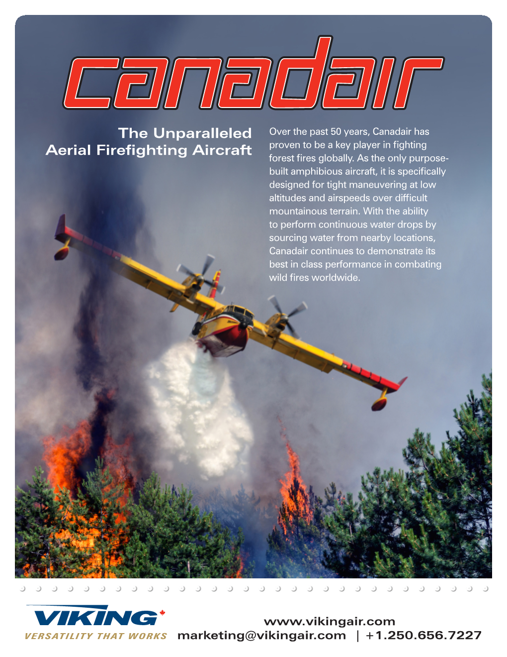 The Unparalleled Aerial Firefighting Aircraft