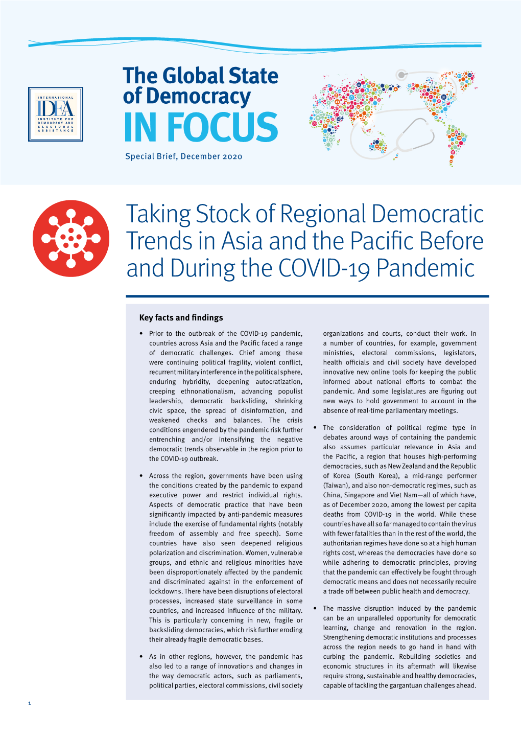 Taking Stock of Regional Democratic Trends in Asia and the Pacific