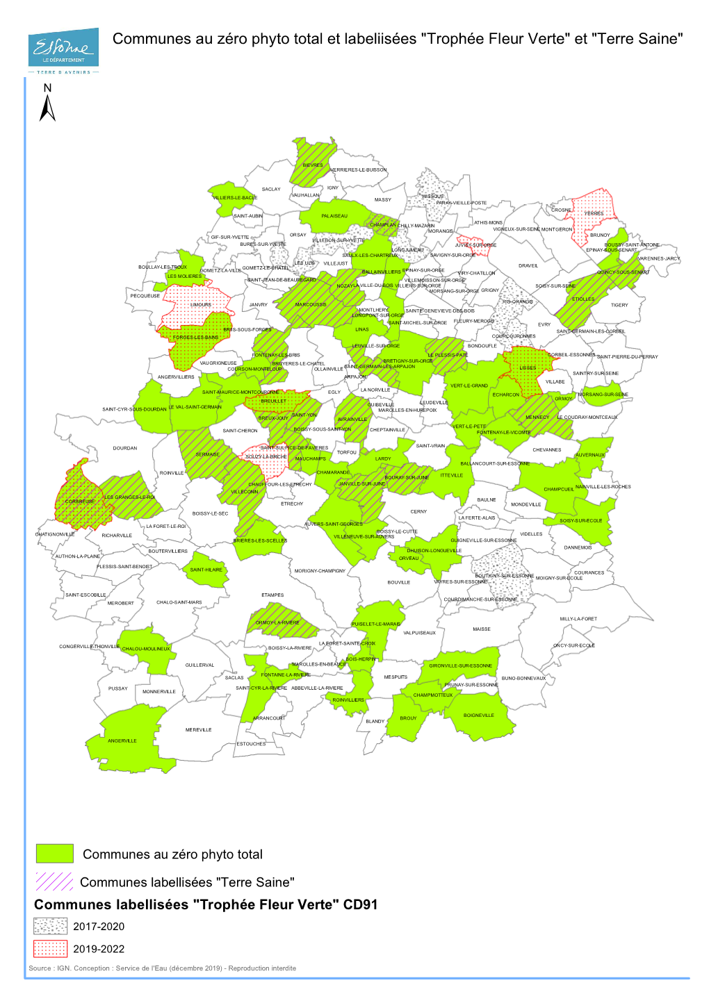 Communes Au Zéro Phyto Total Et Labeliisées 