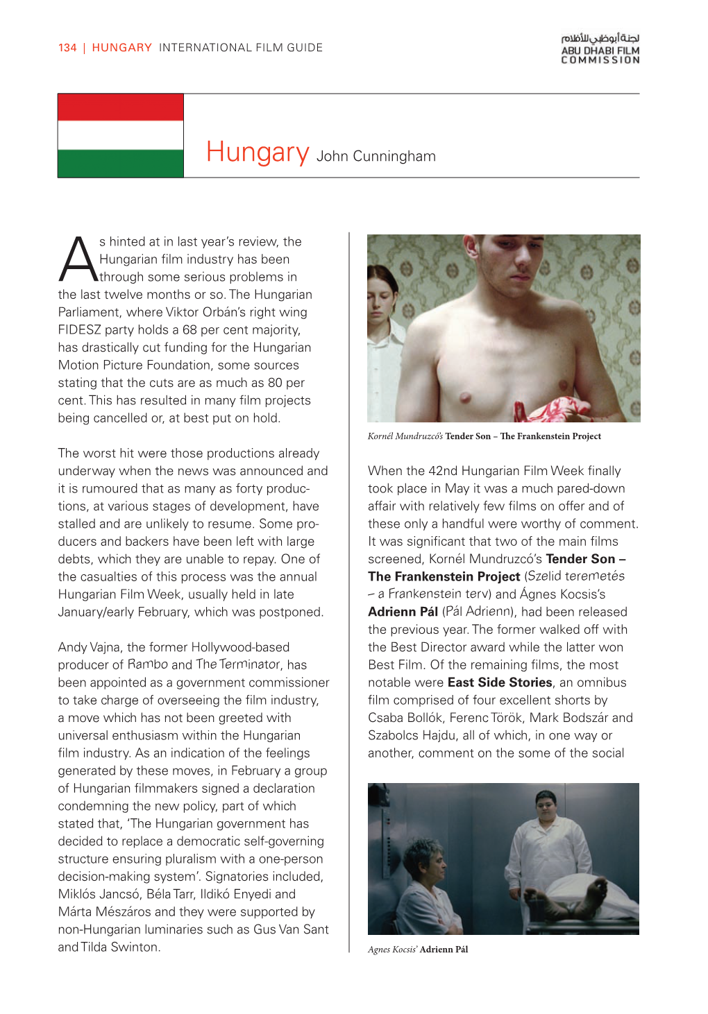 Hungary International Film Guide