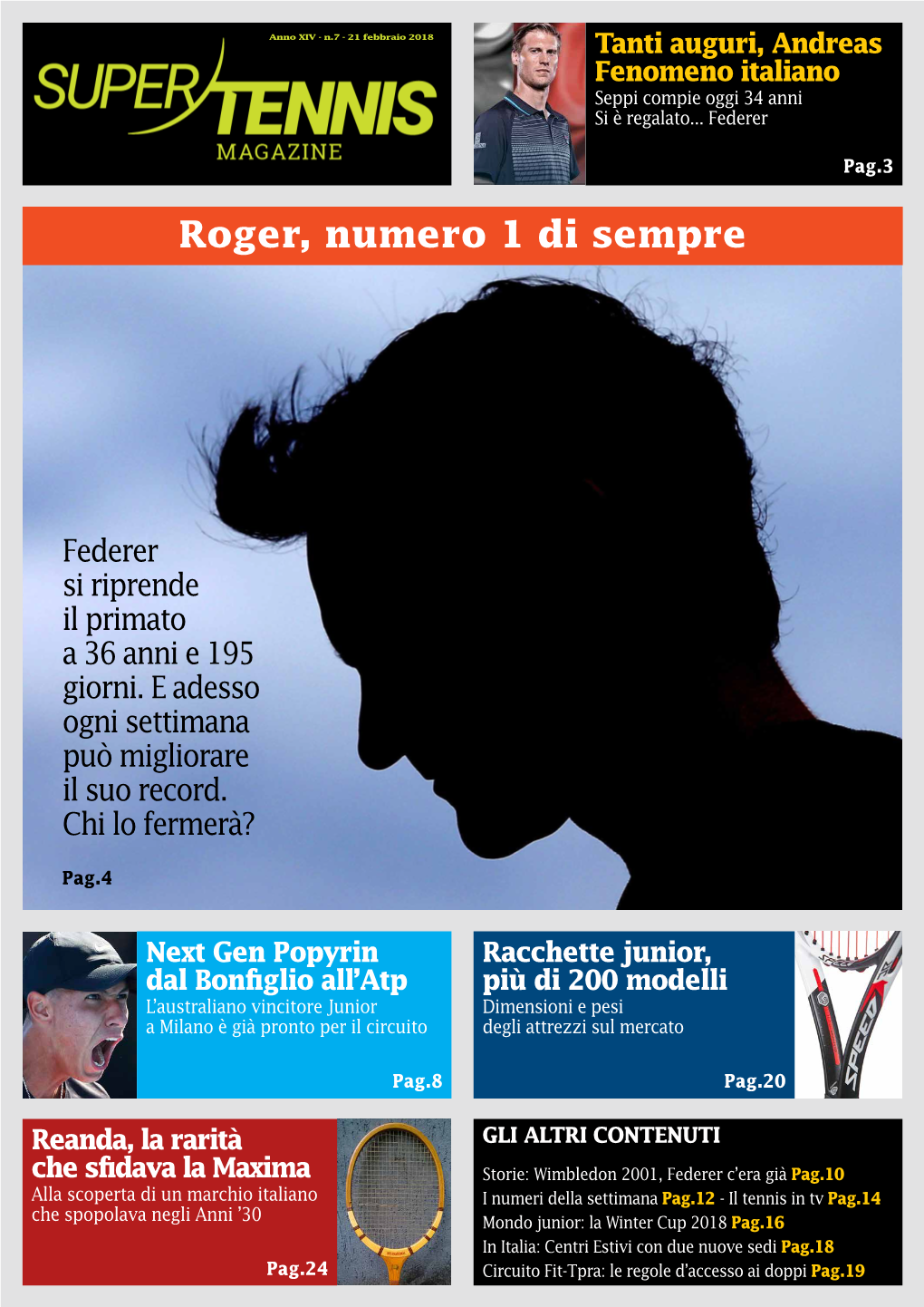 Roger, Numero 1 Di Sempre