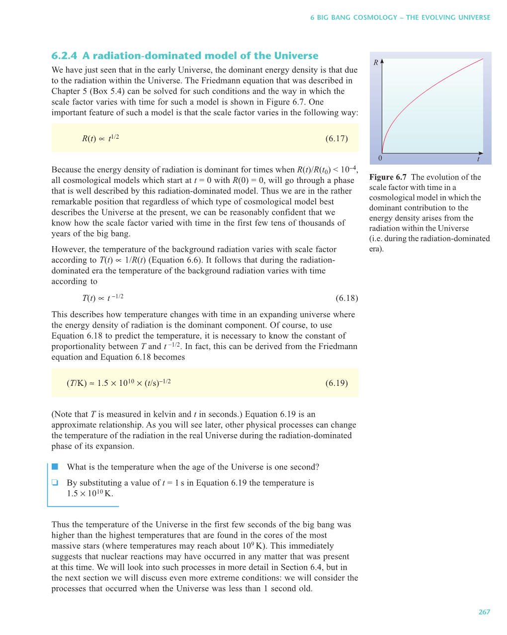 6.2.43A Radiation-Dominated Model of the Universe