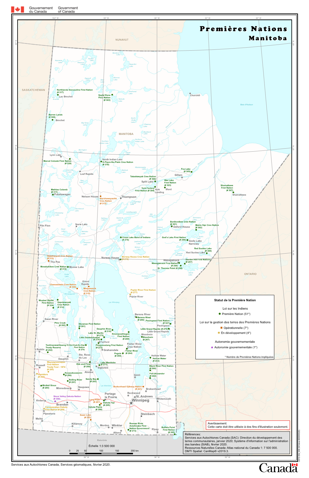 Premières Nations Manitoba