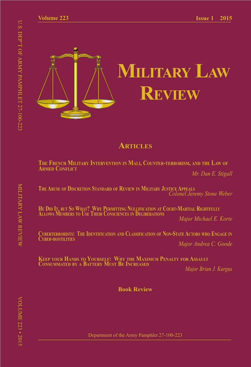 Military Law Review